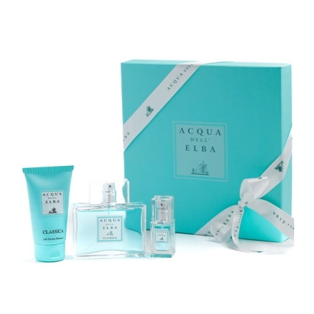 Acqua dell'Elba Conf. Regalo Eau de Parfum 100 ml + 15 ml + Gel Doccia Shampoo 75 ml • Classica Uomo